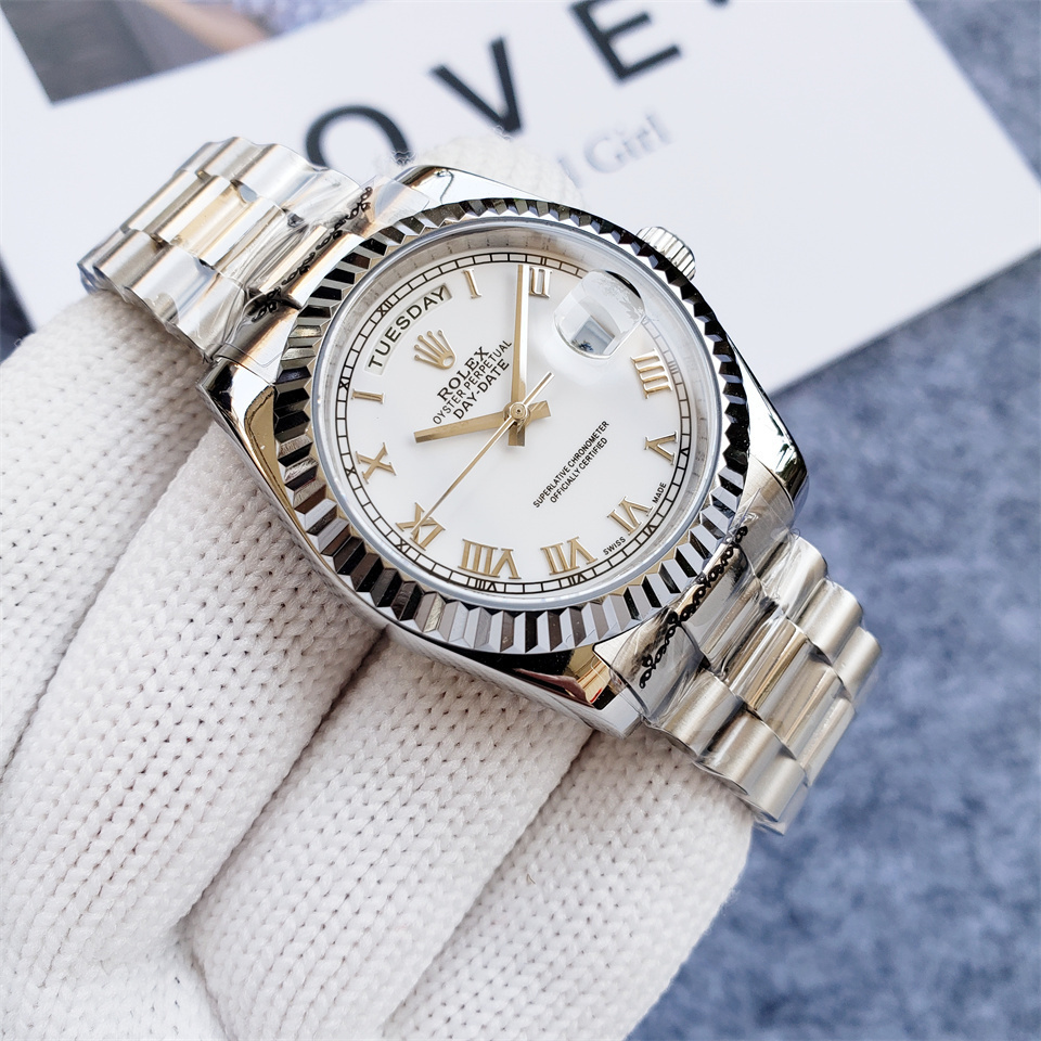 Women's Automatic Mechanical Watch 904L Stainless Steel36mm-RLX411