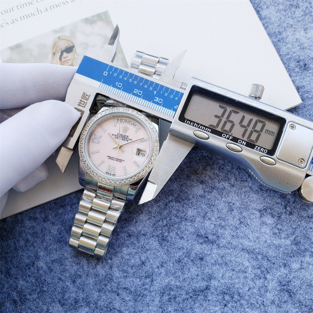 Women's Automatic Mechanical Watch 904L Stainless Steel36mm-RLX357
