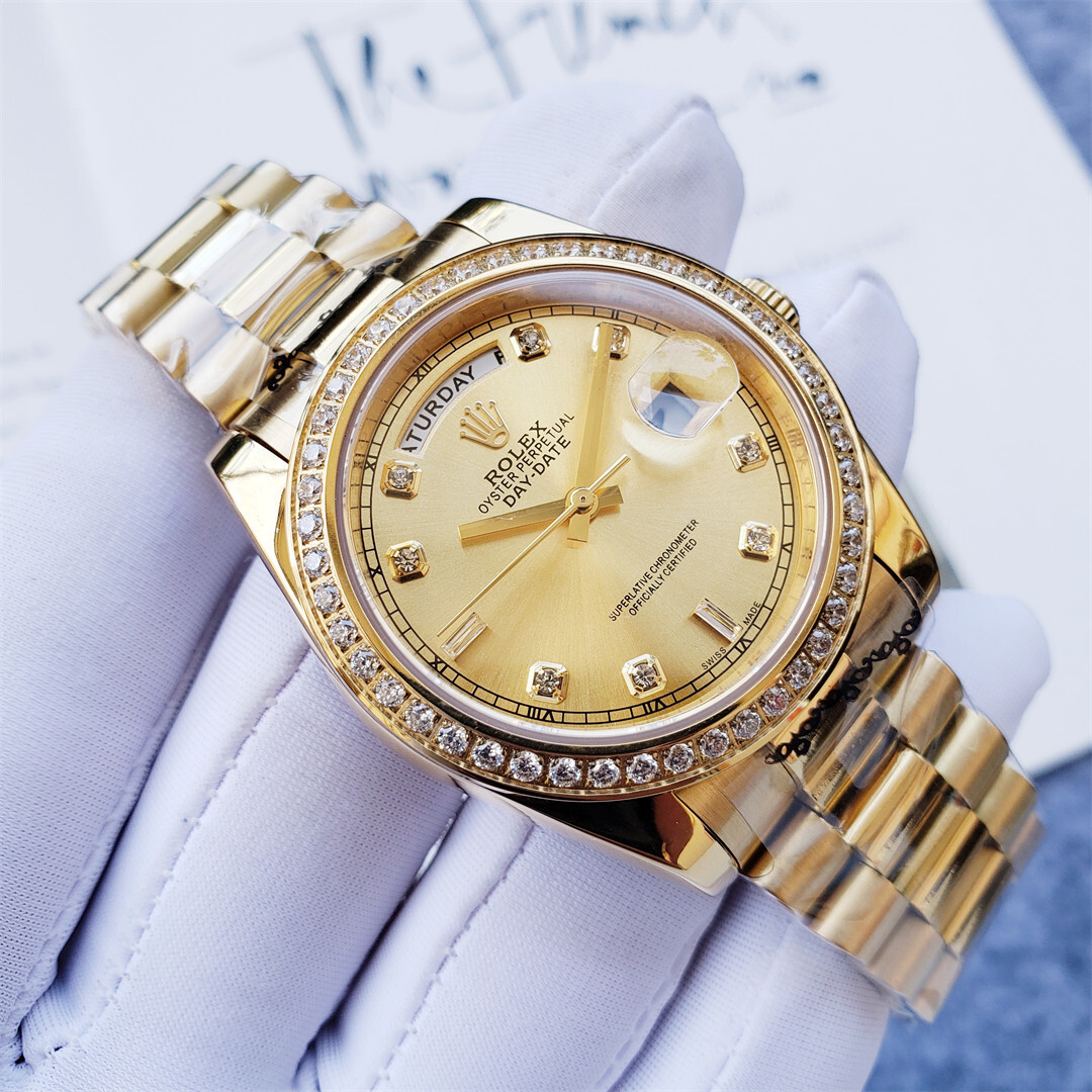 Women's Automatic Mechanical Watch 904L Stainless Steel36mm-RLX356