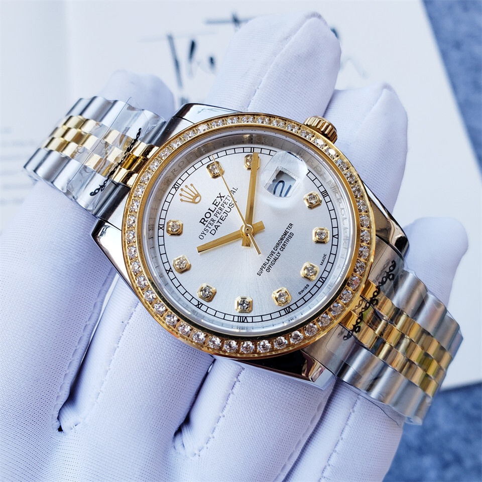 Women's Automatic Mechanical Watch 904L Stainless Steel37mm-RLX349
