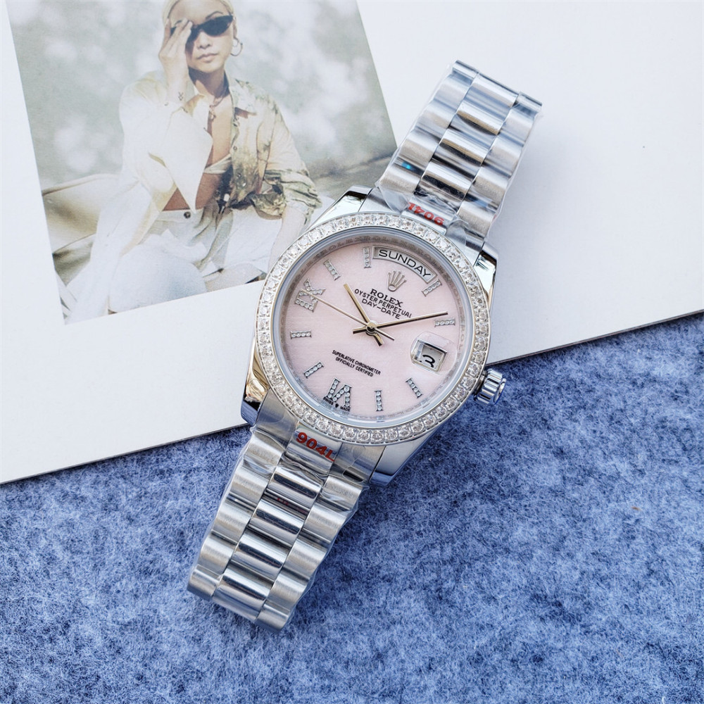 Women's Automatic Mechanical Watch 904L Stainless Steel36mm-RLX357