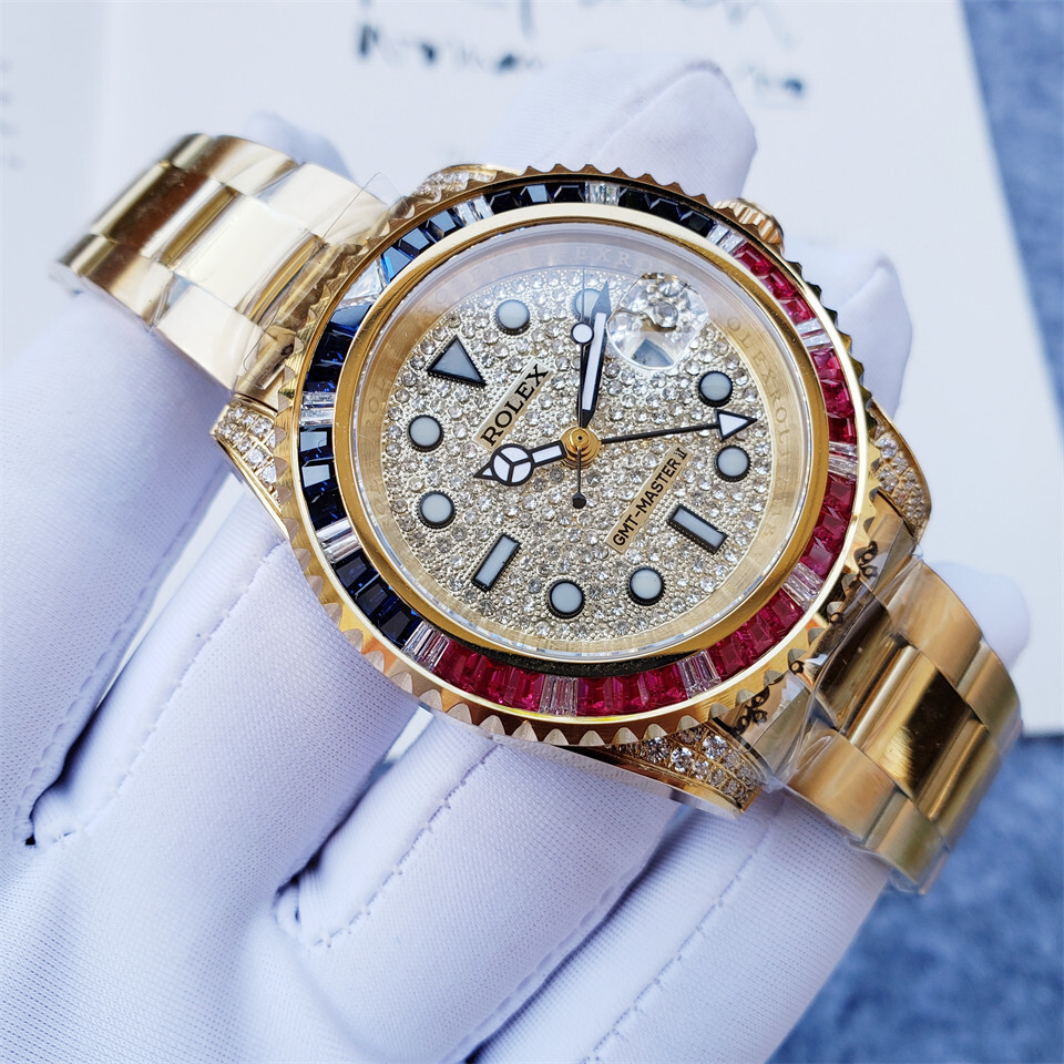 Men's automatic mechanical watch 904L - stainless steel material - 41mm - RLX348