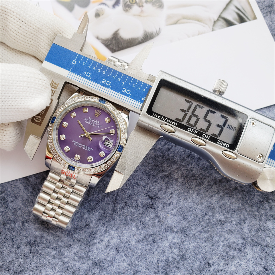 Women's Automatic Mechanical Watch 904L Stainless Steel36mm-RLX427