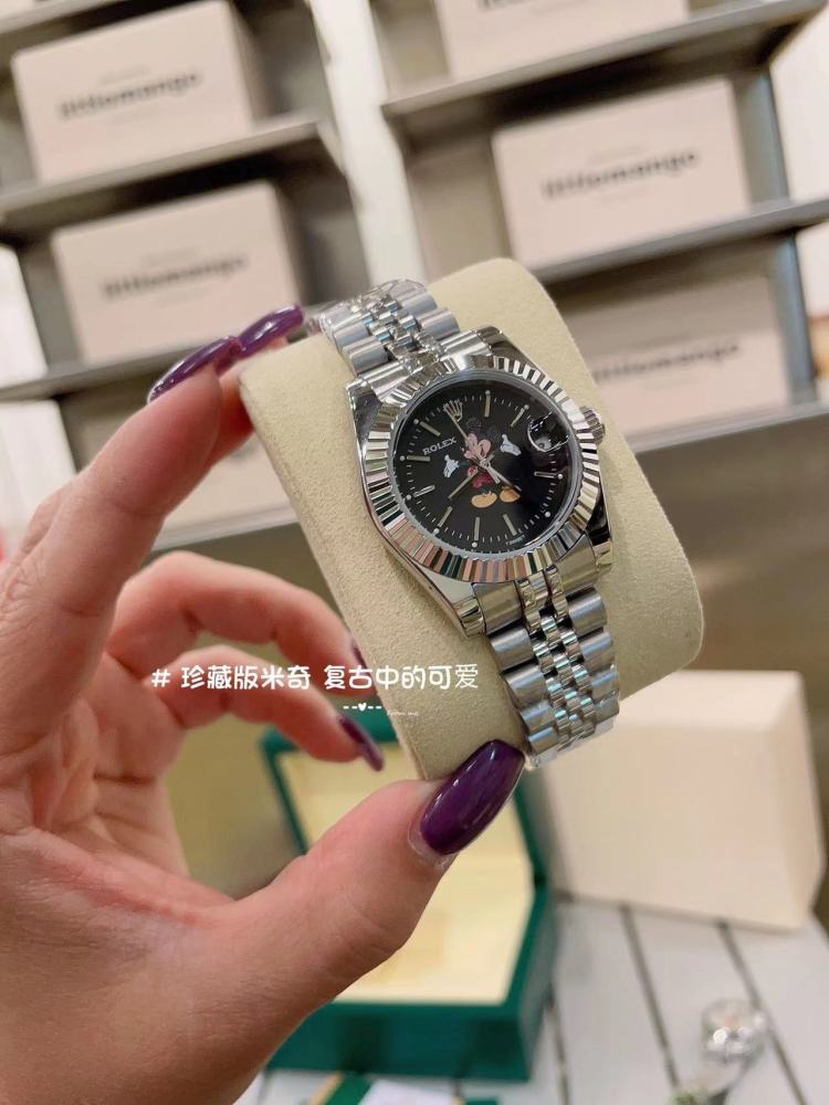 Women's Automatic Mechanical Watch 904L Stainless Steel36mm-RLX430