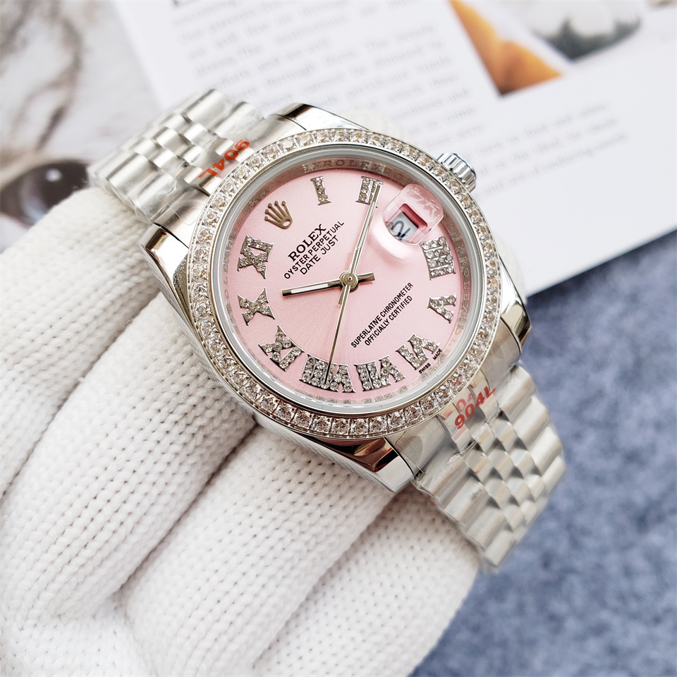Women's Automatic Mechanical Watch 904L Stainless Steel36mm-RLX418