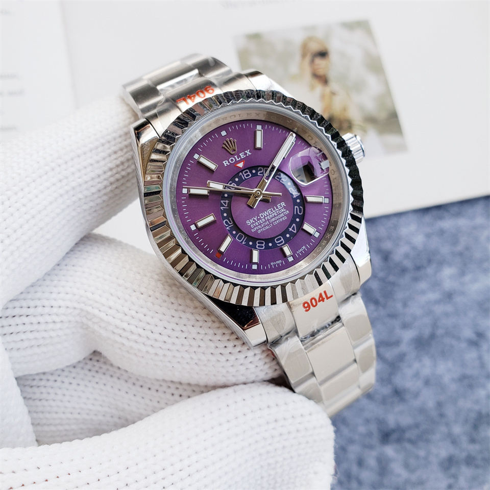 Men's automatic mechanical watch 904L - stainless steel material - 39mm - RLX397