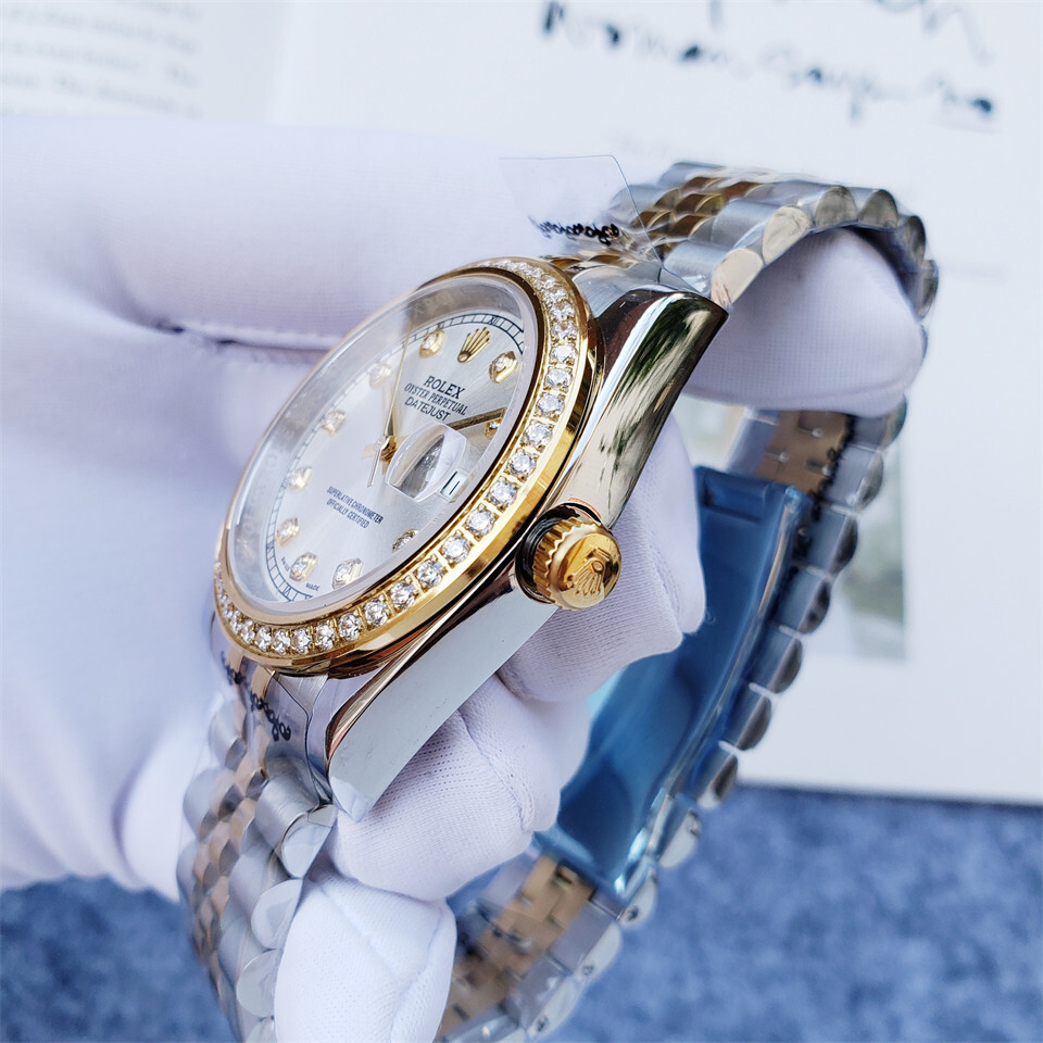 Women's Automatic Mechanical Watch 904L Stainless Steel37mm-RLX349