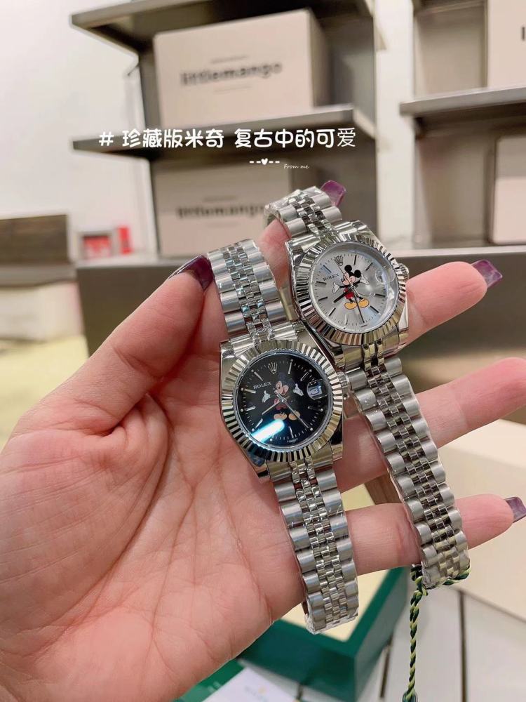 Women's Automatic Mechanical Watch 904L Stainless Steel36mm-RLX430