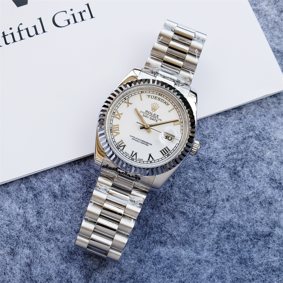 Women's Automatic Mechanical Watch 904L Stainless Steel36mm-RLX411