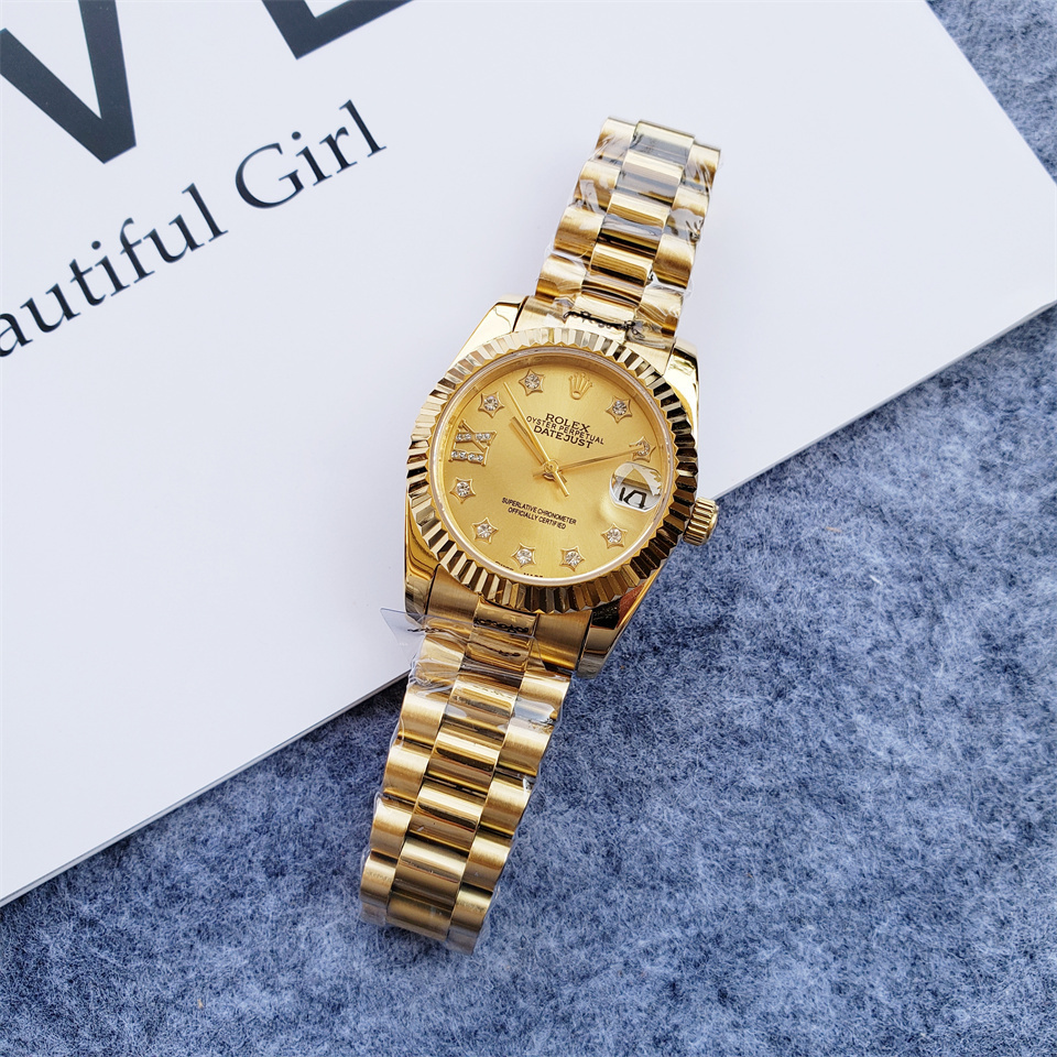Women's Automatic Mechanical Watch 904L Stainless Steel31mm-RLX405