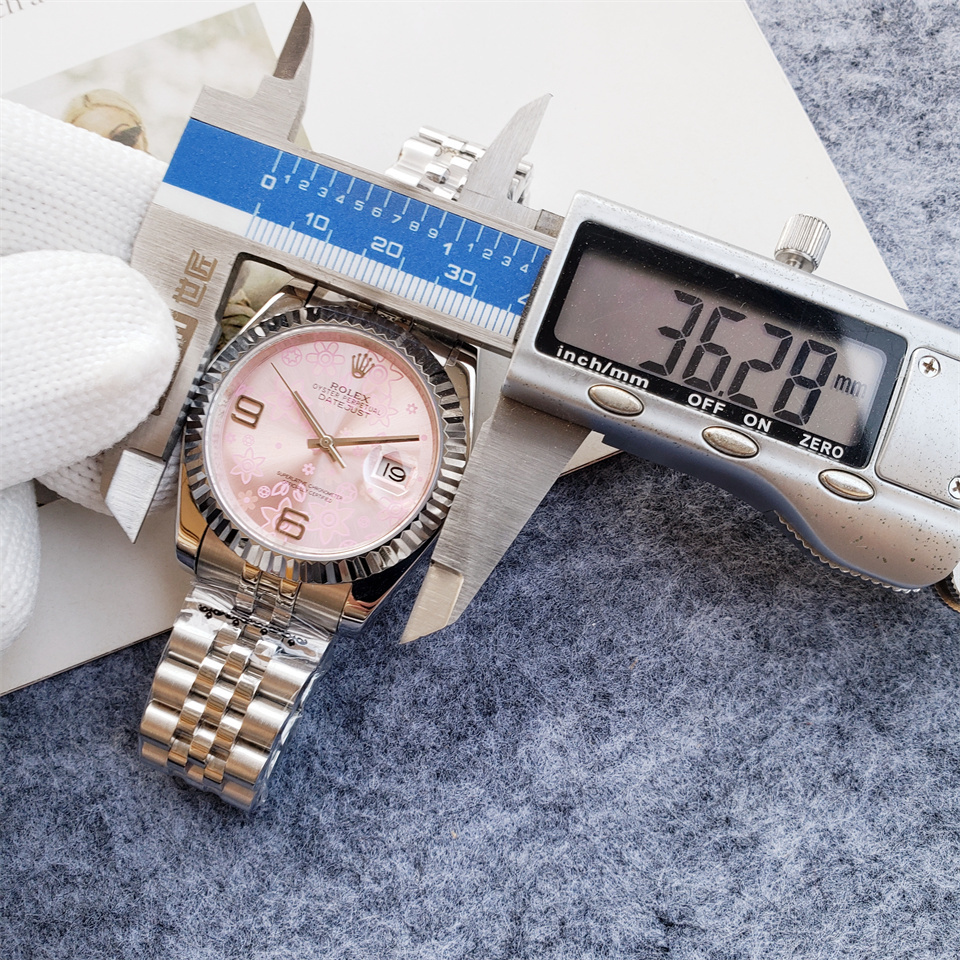 Women's Automatic Mechanical Watch 904L Stainless Steel36mm-RLX391