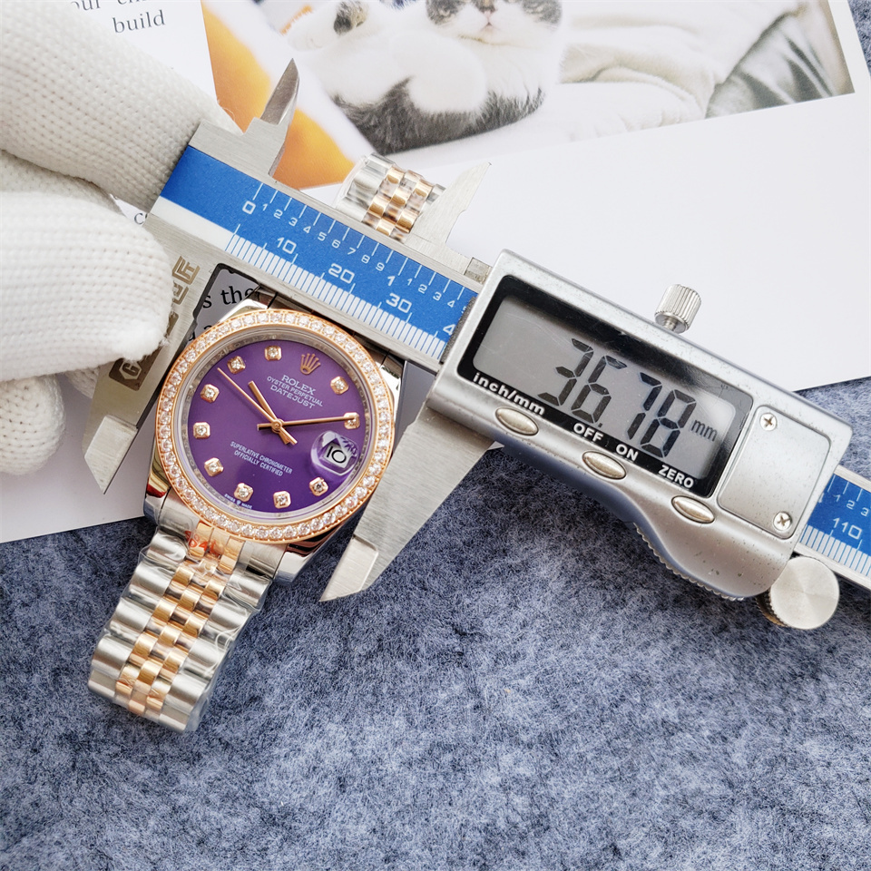 Women's Automatic Mechanical Watch 904L Stainless Steel36mm-RLX426