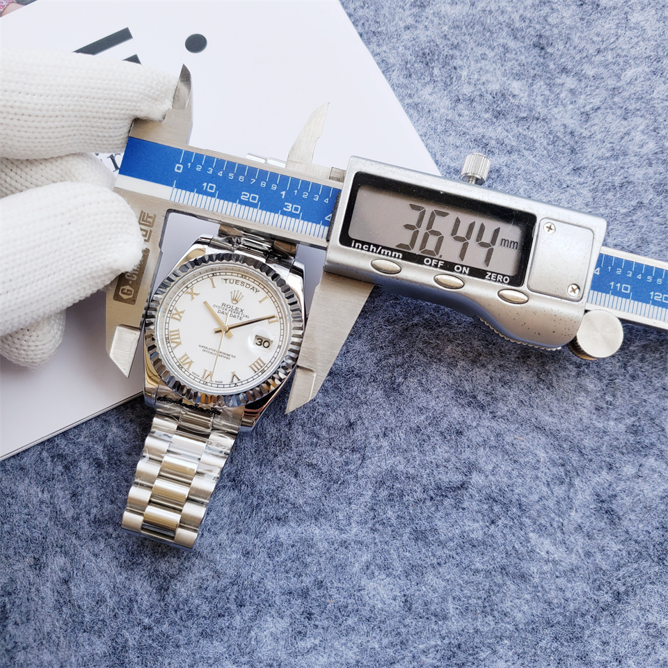 Women's Automatic Mechanical Watch 904L Stainless Steel36mm-RLX411
