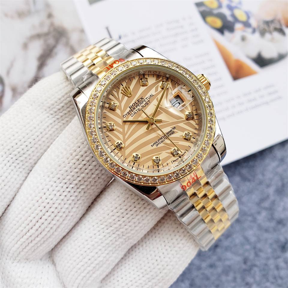 Women's Automatic Mechanical Watch 904L Stainless Steel36.8mm-RLX423