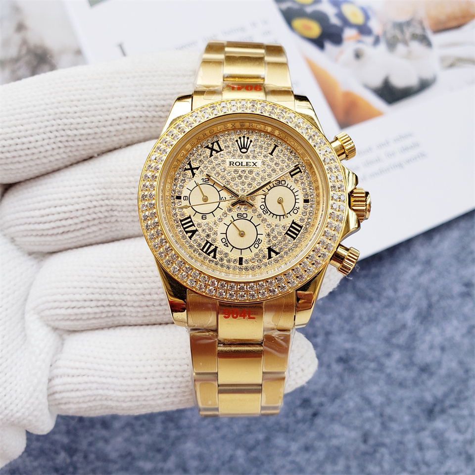 Men's automatic mechanical watch 904L - stainless steel material - 40mm - RLX424