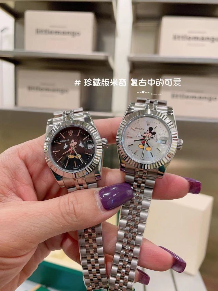 Women's Automatic Mechanical Watch 904L Stainless Steel36mm-RLX430