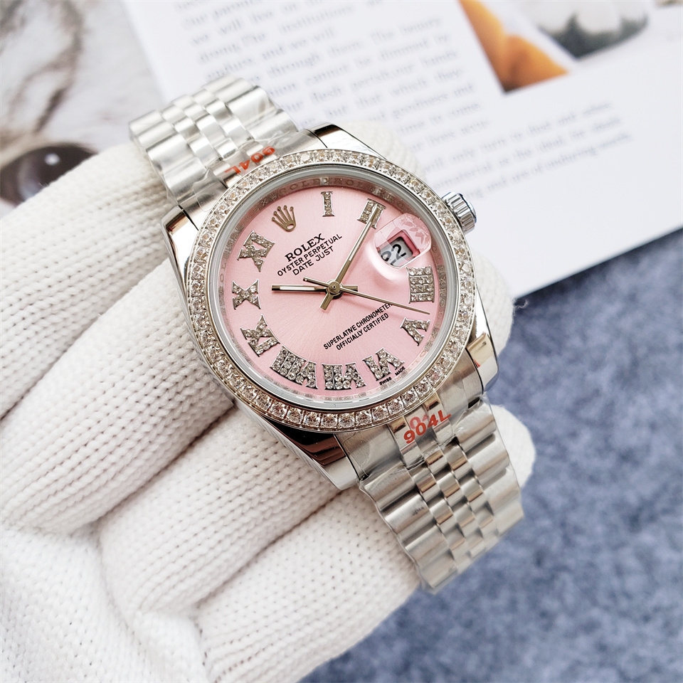 Women's Automatic Mechanical Watch 904L Stainless Steel36mm-RLX418