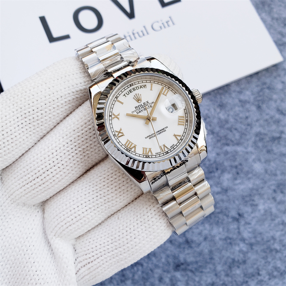 Women's Automatic Mechanical Watch 904L Stainless Steel36mm-RLX411