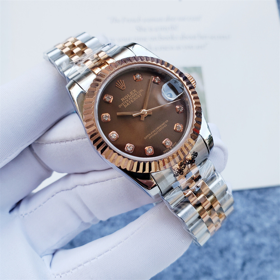 Women's Automatic Mechanical Watch 904L Stainless Steel31mm-RLX381
