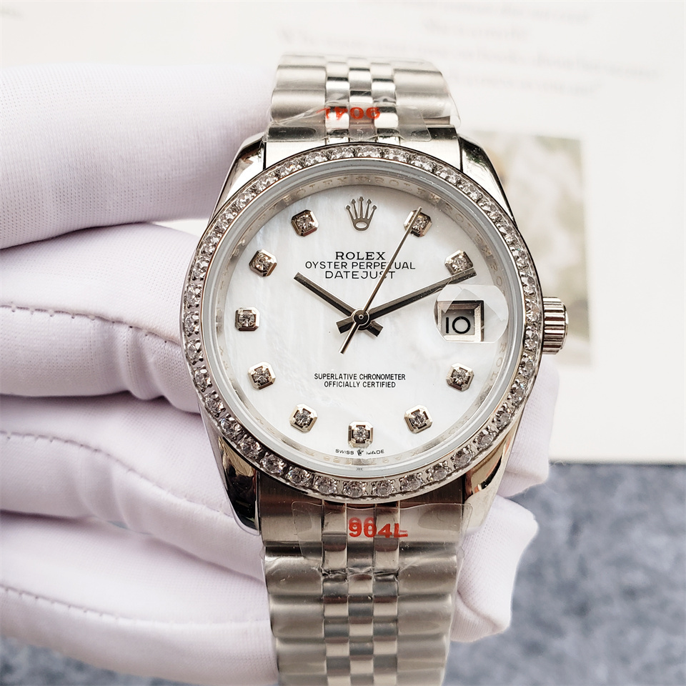 Women's Automatic Mechanical Watch 904L Stainless Steel36mm-RLX376