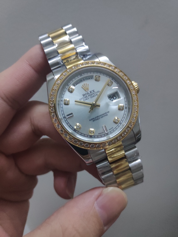 Women's Automatic Mechanical Watch 904L Stainless Steel36mm-RLX359