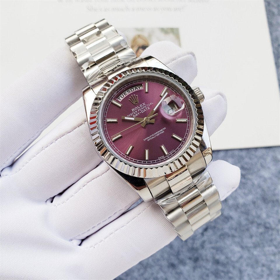 Women's Automatic Mechanical Watch 904L Stainless Steel37mm-RLX352