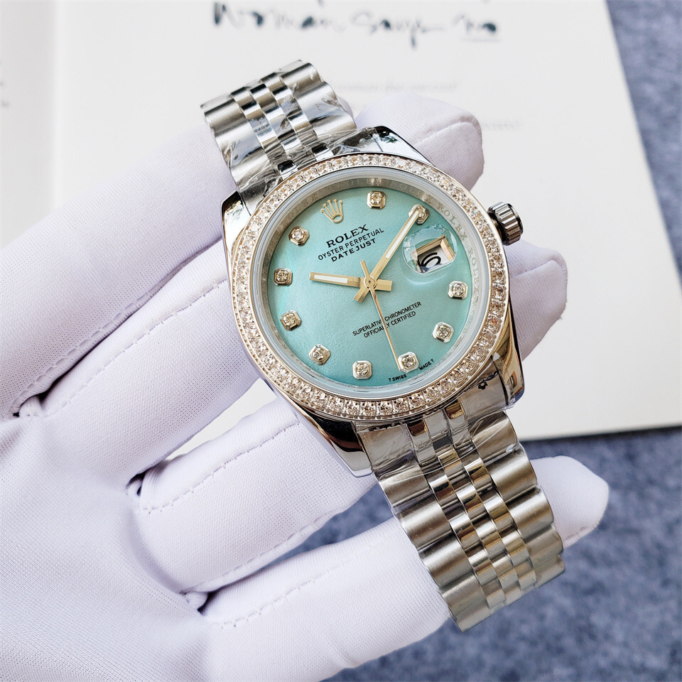 Women's Automatic Mechanical Watch 904L Stainless Steel36mm-RLX343