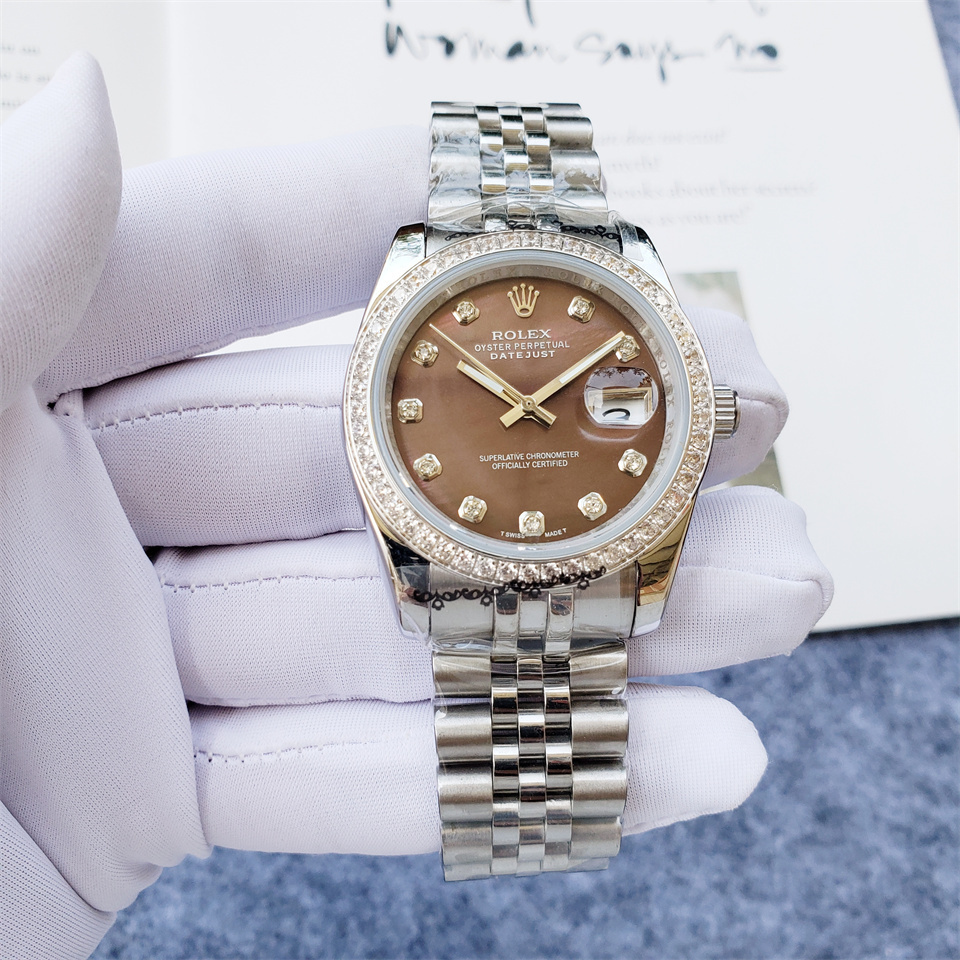 Women's Automatic Mechanical Watch 904L Stainless Steel36mm-RLX333
