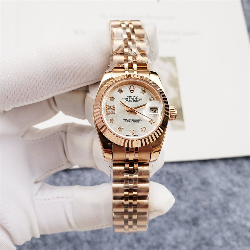 Women's Automatic Mechanical Watch 904L Stainless Steel26mm-RLX316