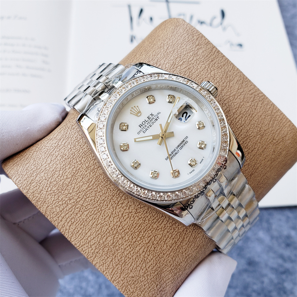 Women's Automatic Mechanical Watch 904L Stainless Steel36mm-RLX337