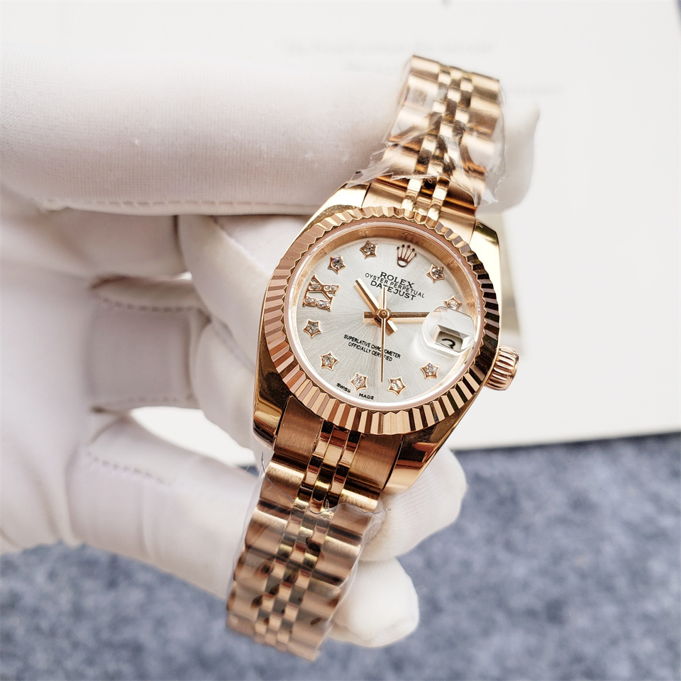 Women's Automatic Mechanical Watch 904L Stainless Steel26mm-RLX316