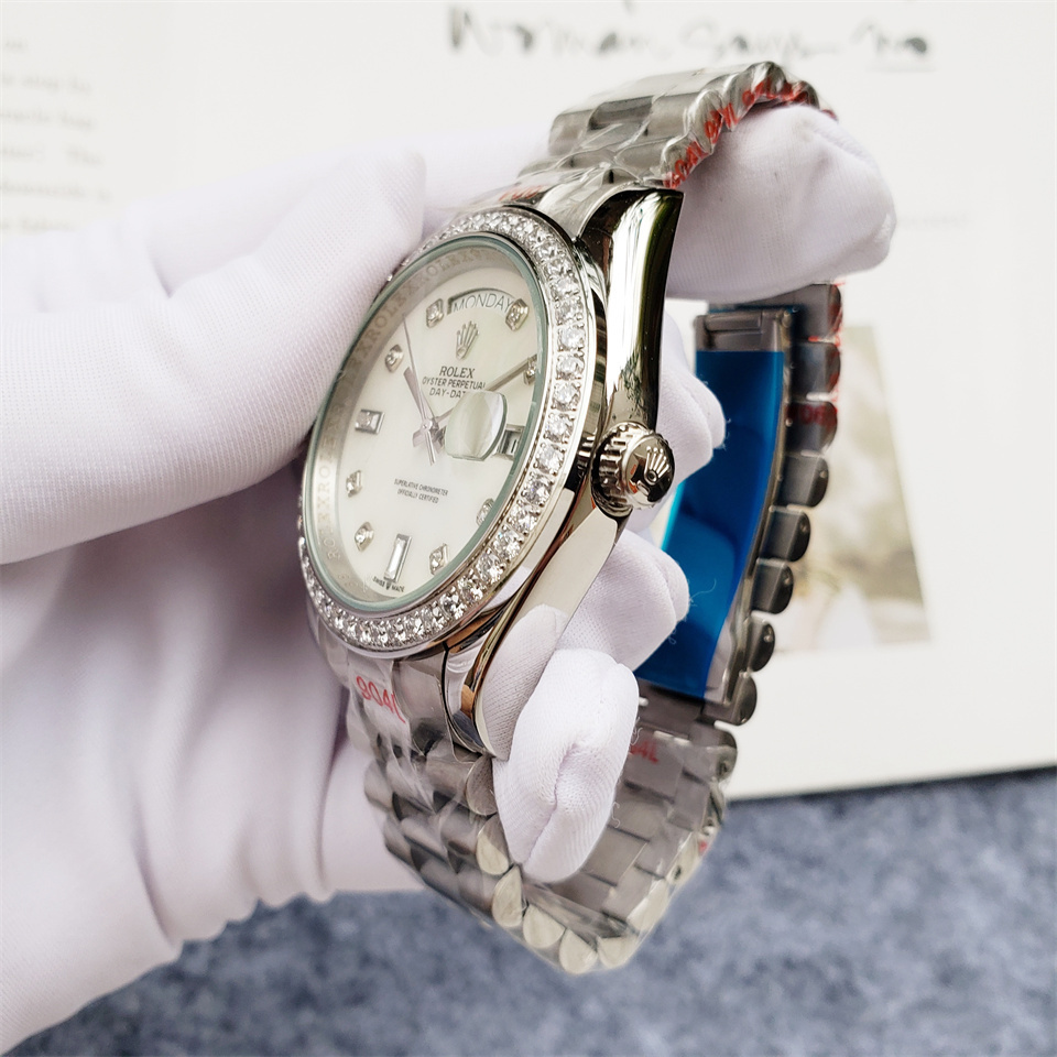 Men's automatic mechanical watch 904L - stainless steel material - 40mm - RLX339