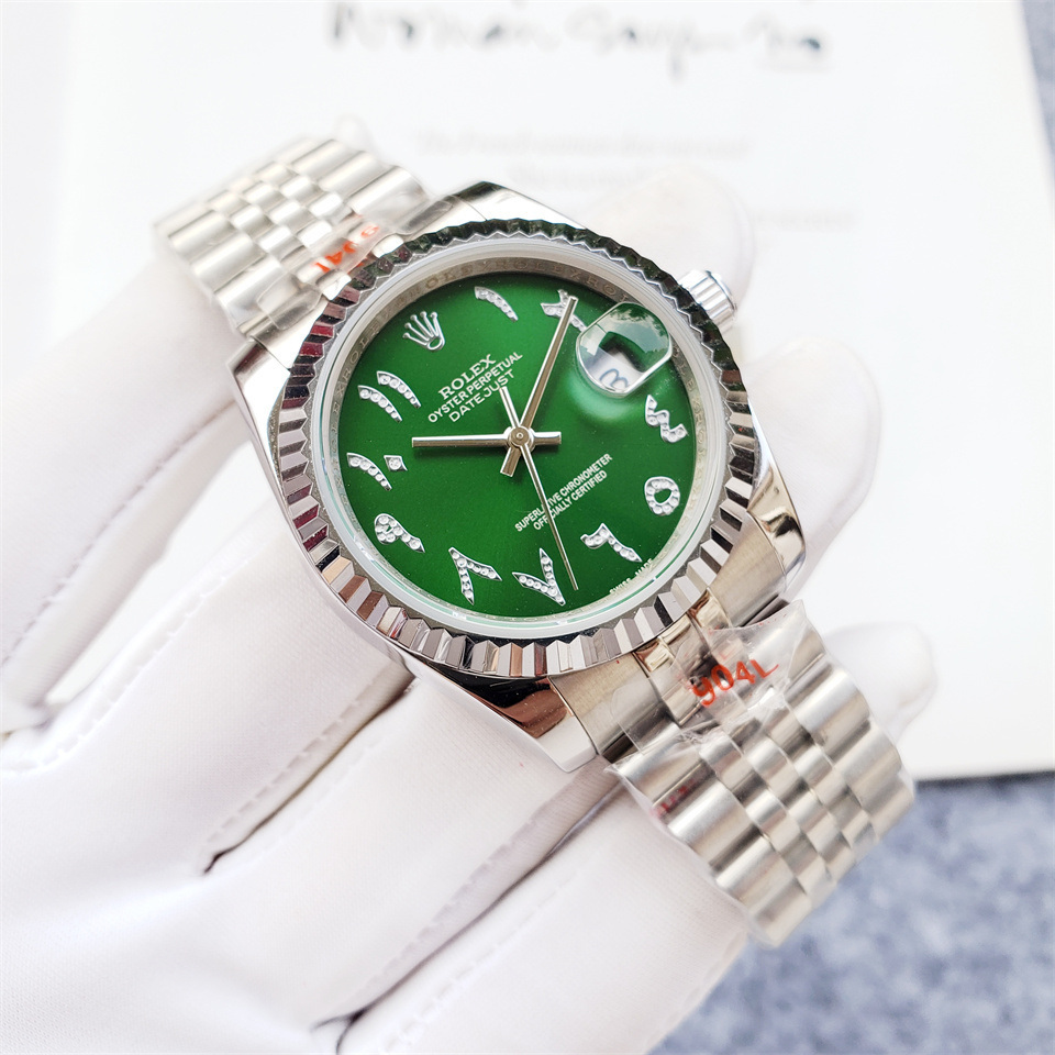 Women's Automatic Mechanical Watch 904L Stainless Steel36mm-RLX321
