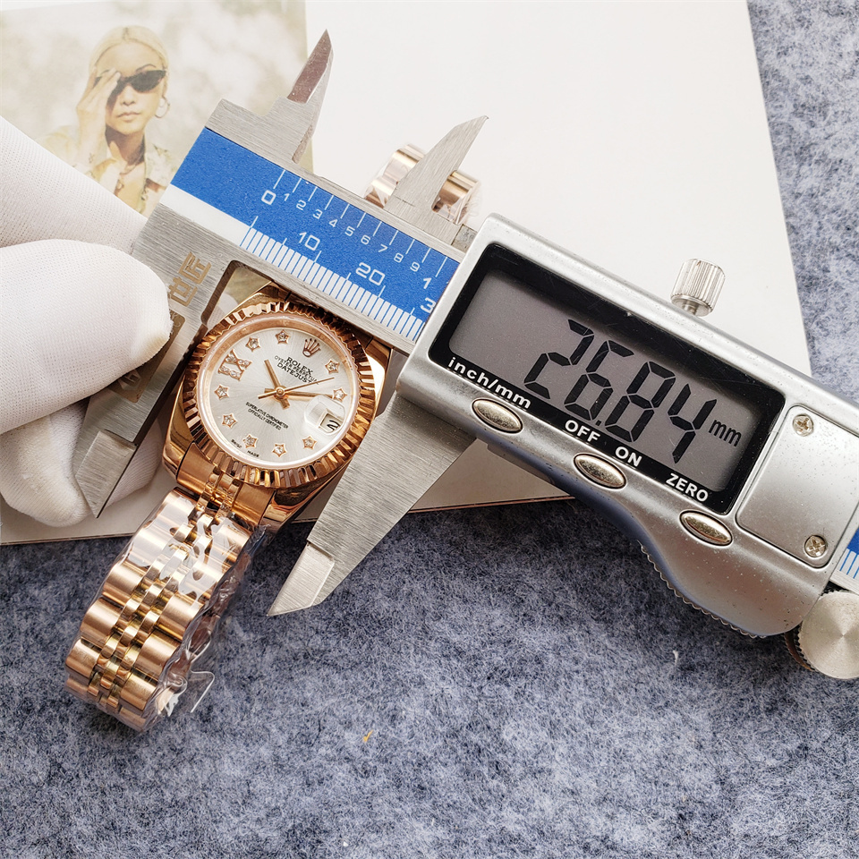 Women's Automatic Mechanical Watch 904L Stainless Steel26mm-RLX316