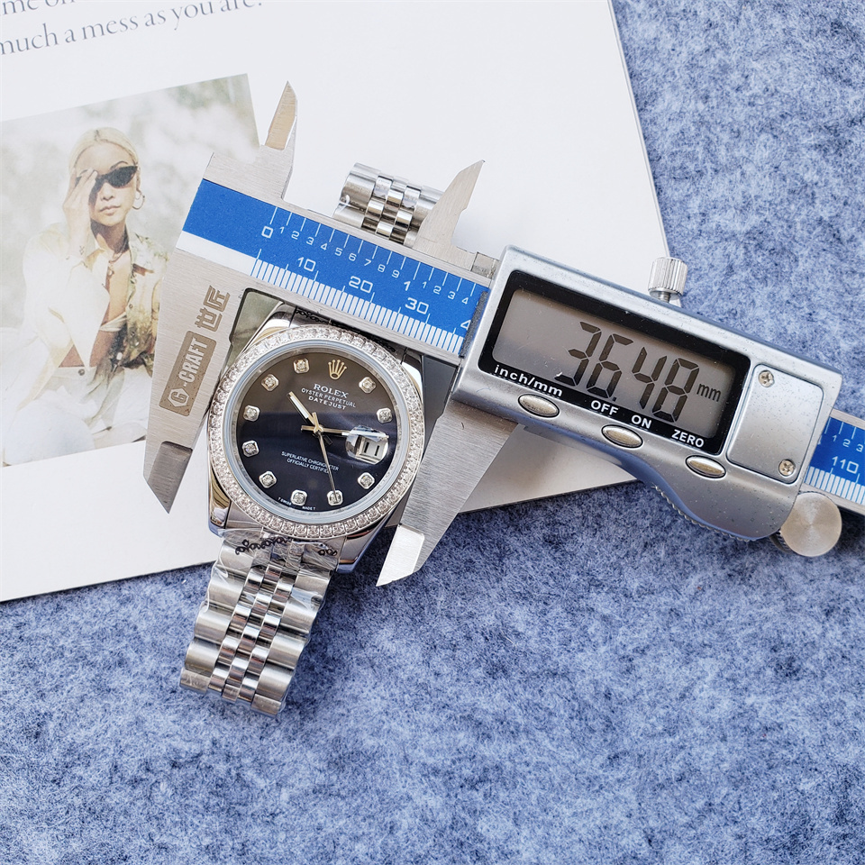 Women's Automatic Mechanical Watch 904L Stainless Steel36mm-RLX332