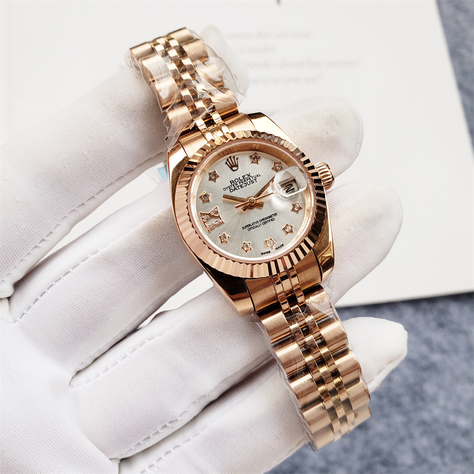Women's Automatic Mechanical Watch 904L Stainless Steel26mm-RLX316