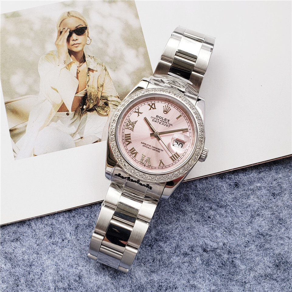 Women's Automatic Mechanical Watch 904L Stainless Steel36mm-RLX293