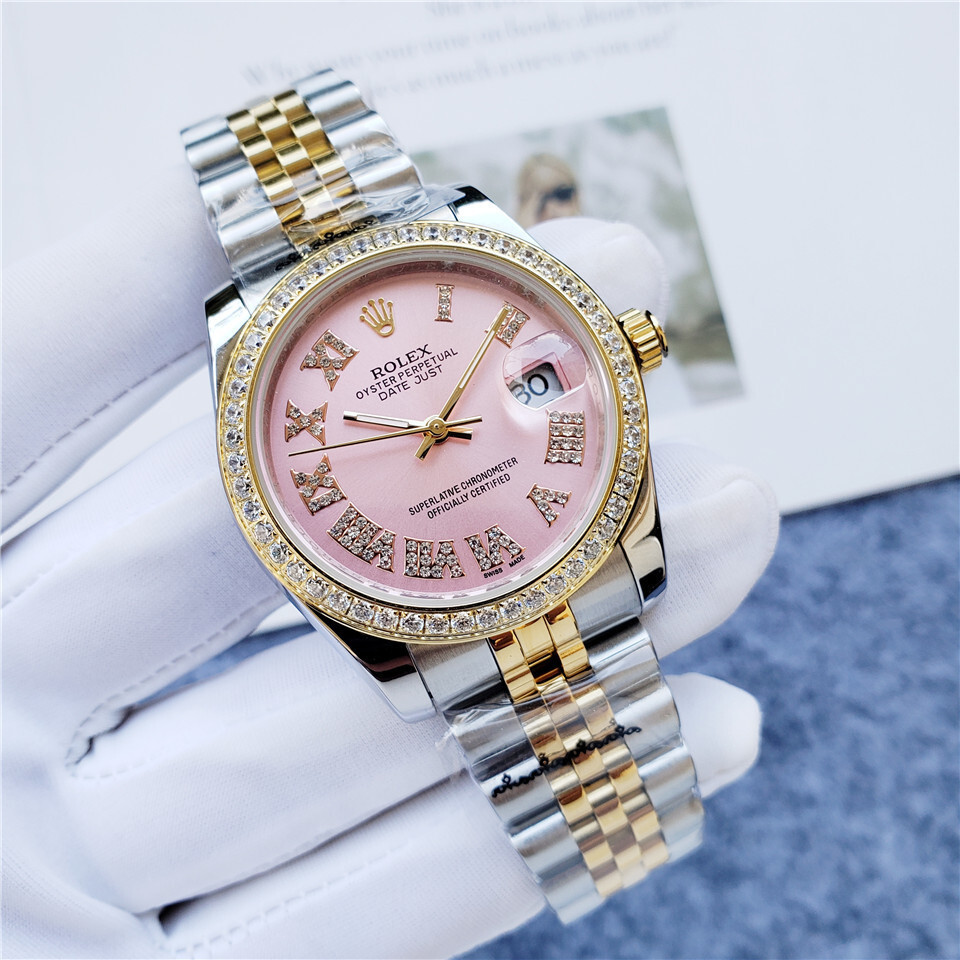 Women's Automatic Mechanical Watch 904L Stainless Steel36mm-RLX255