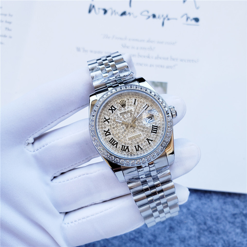 Women's Automatic Mechanical Watch 904L Stainless Steel36mm-RLX241