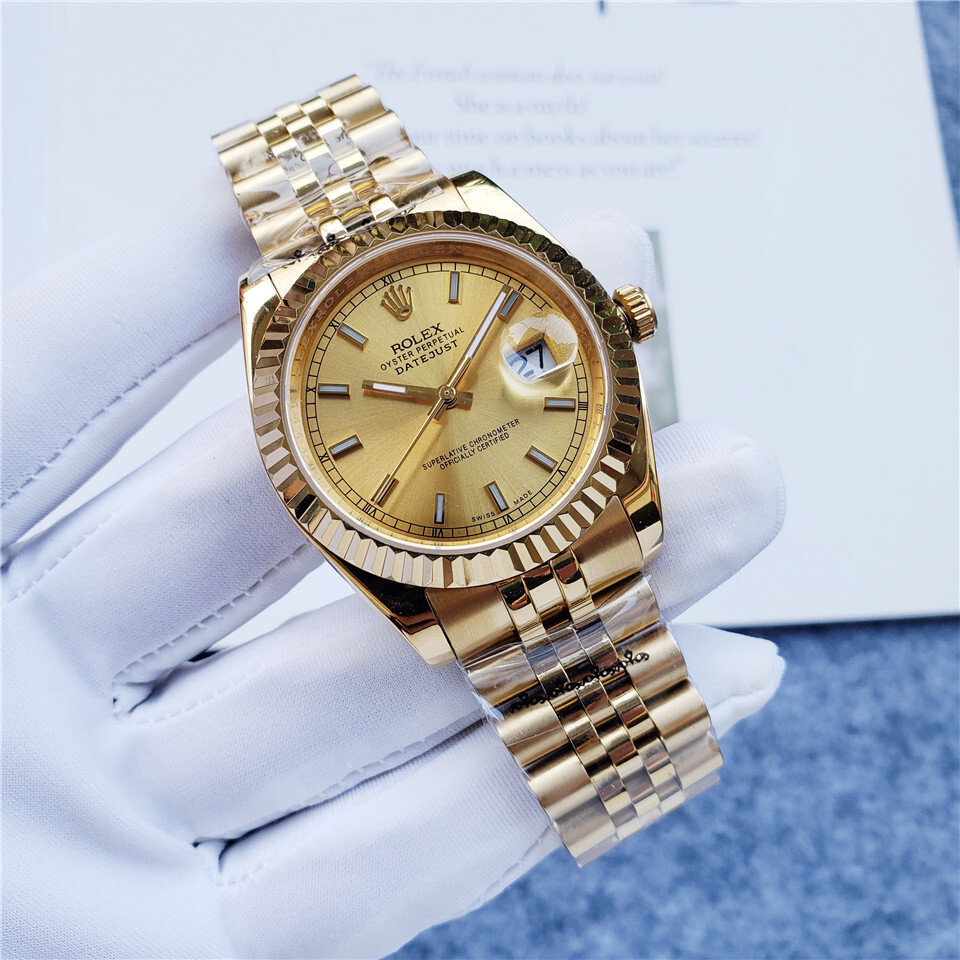 Women's Automatic Mechanical Watch 904L Stainless Steel36mm-RLX228