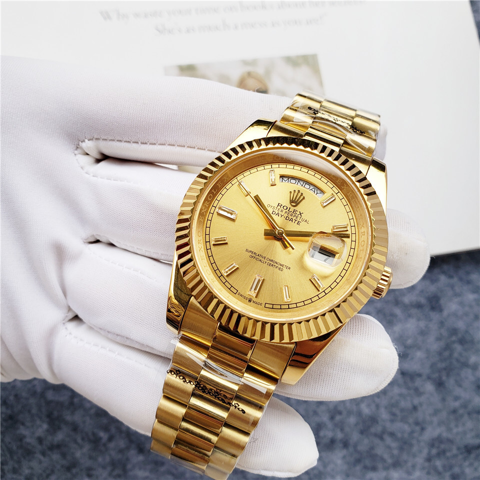 Men's automatic mechanical watch 904L - stainless steel material - 40mm - RLX298