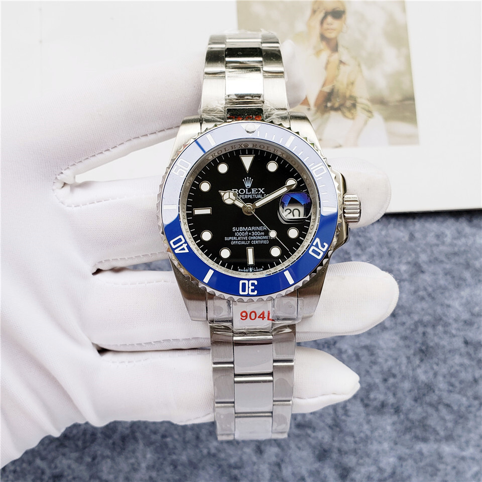Men's automatic mechanical watch 904L - stainless steel material - 40mm - RLX296