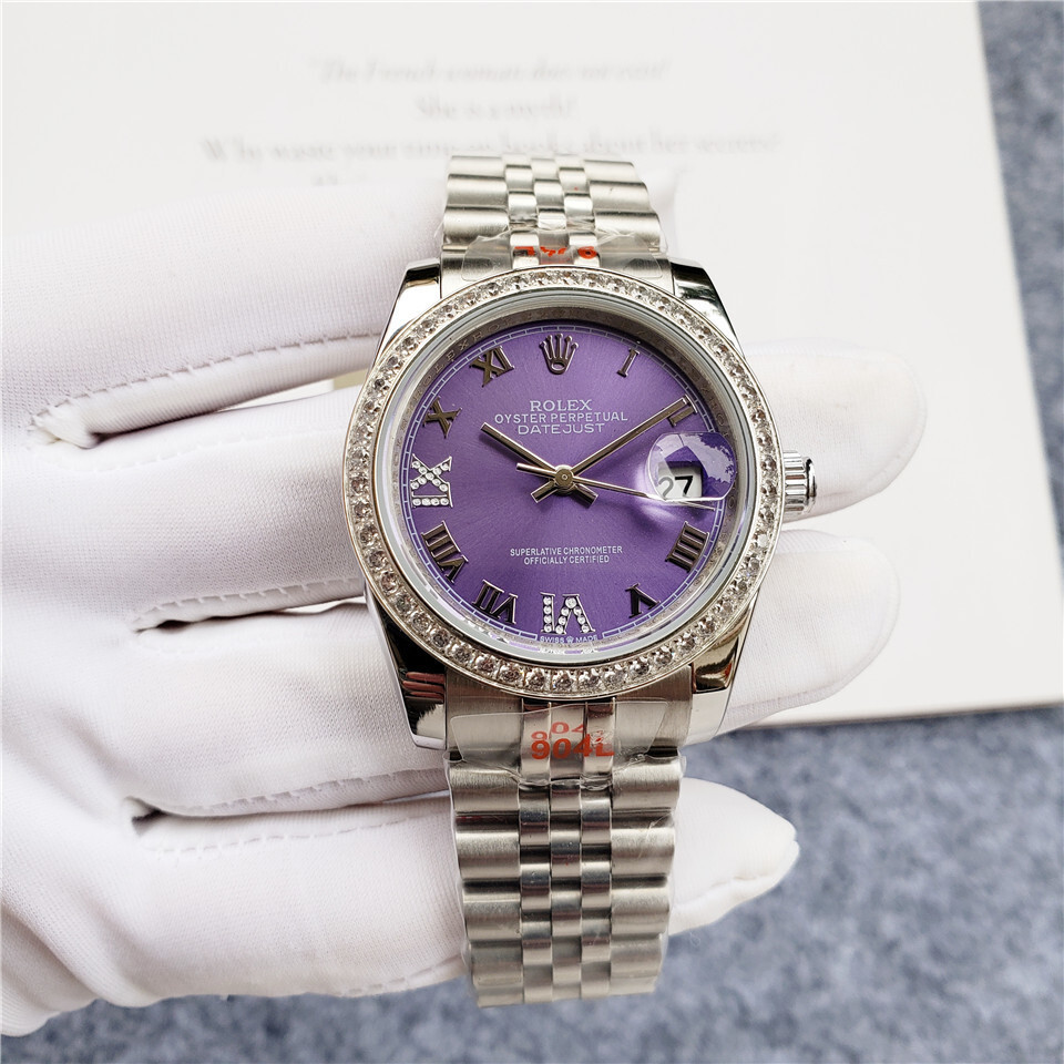 Women's Automatic Mechanical Watch 904L Stainless Steel36mm-RLX271