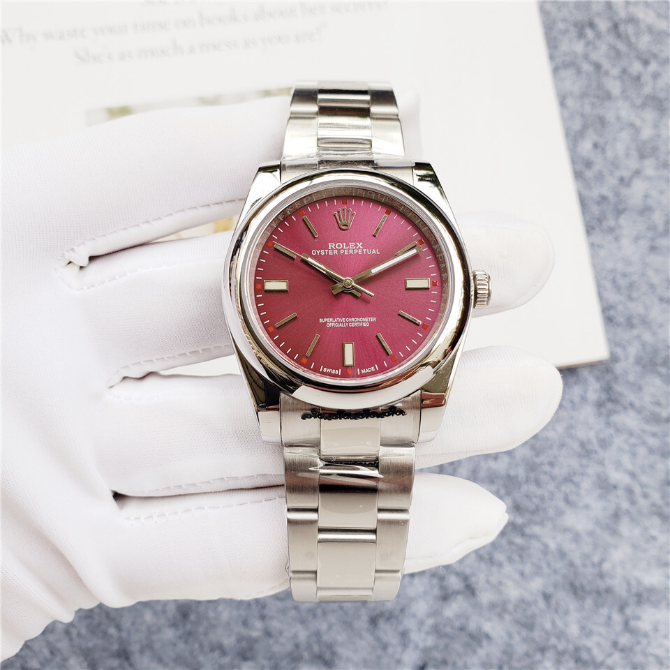 Women's Automatic Mechanical Watch 904L Stainless Steel37mm-RLX273