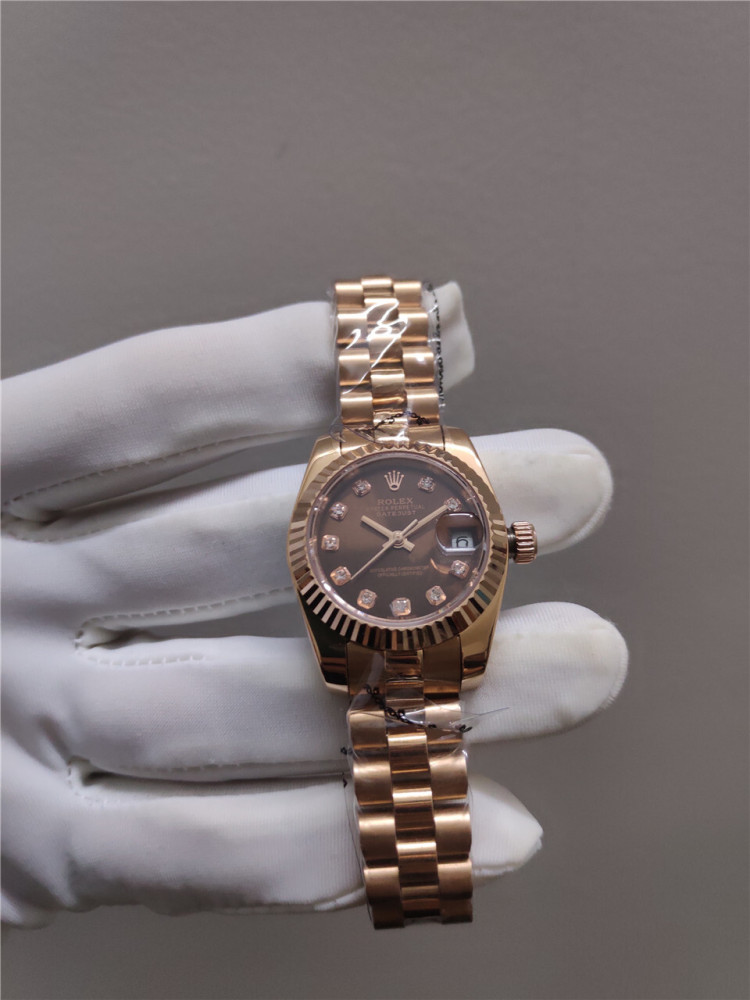 Women's Automatic Mechanical Watch 904L Stainless Steel28mm-RLX235
