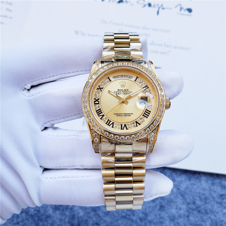 Women's Automatic Mechanical Watch 904L Stainless Steel36mm-RLX240