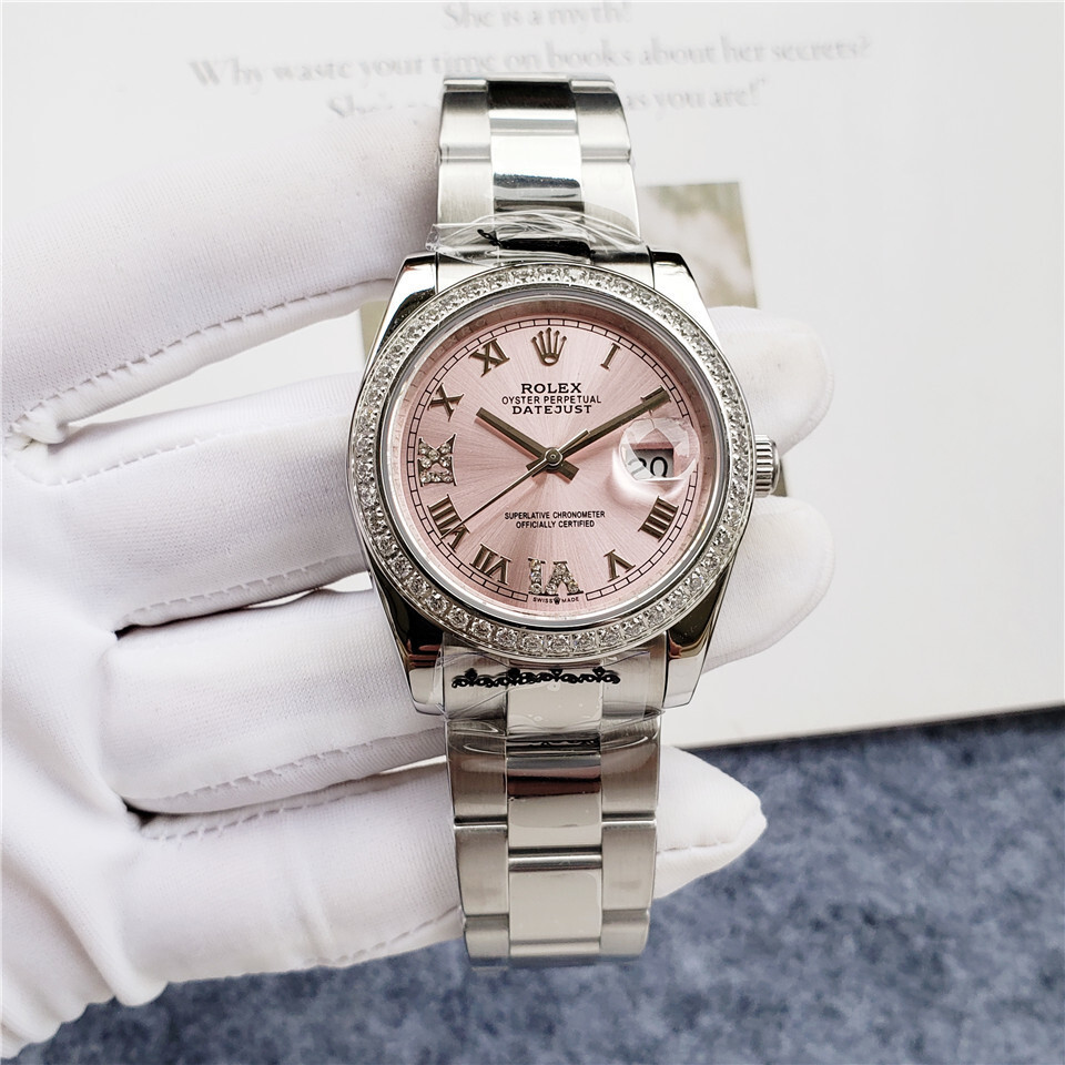 Women's Automatic Mechanical Watch 904L Stainless Steel36mm-RLX293