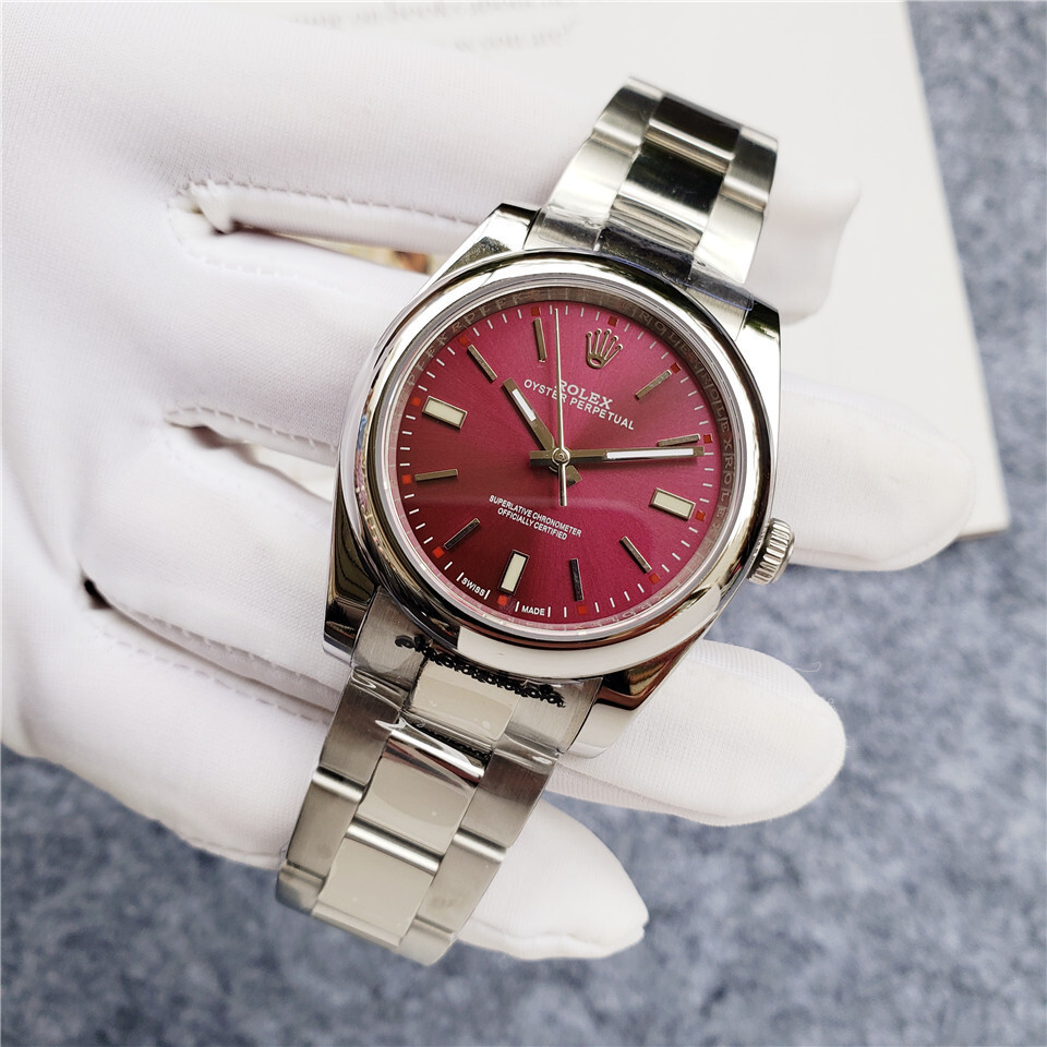Women's Automatic Mechanical Watch 904L Stainless Steel37mm-RLX273