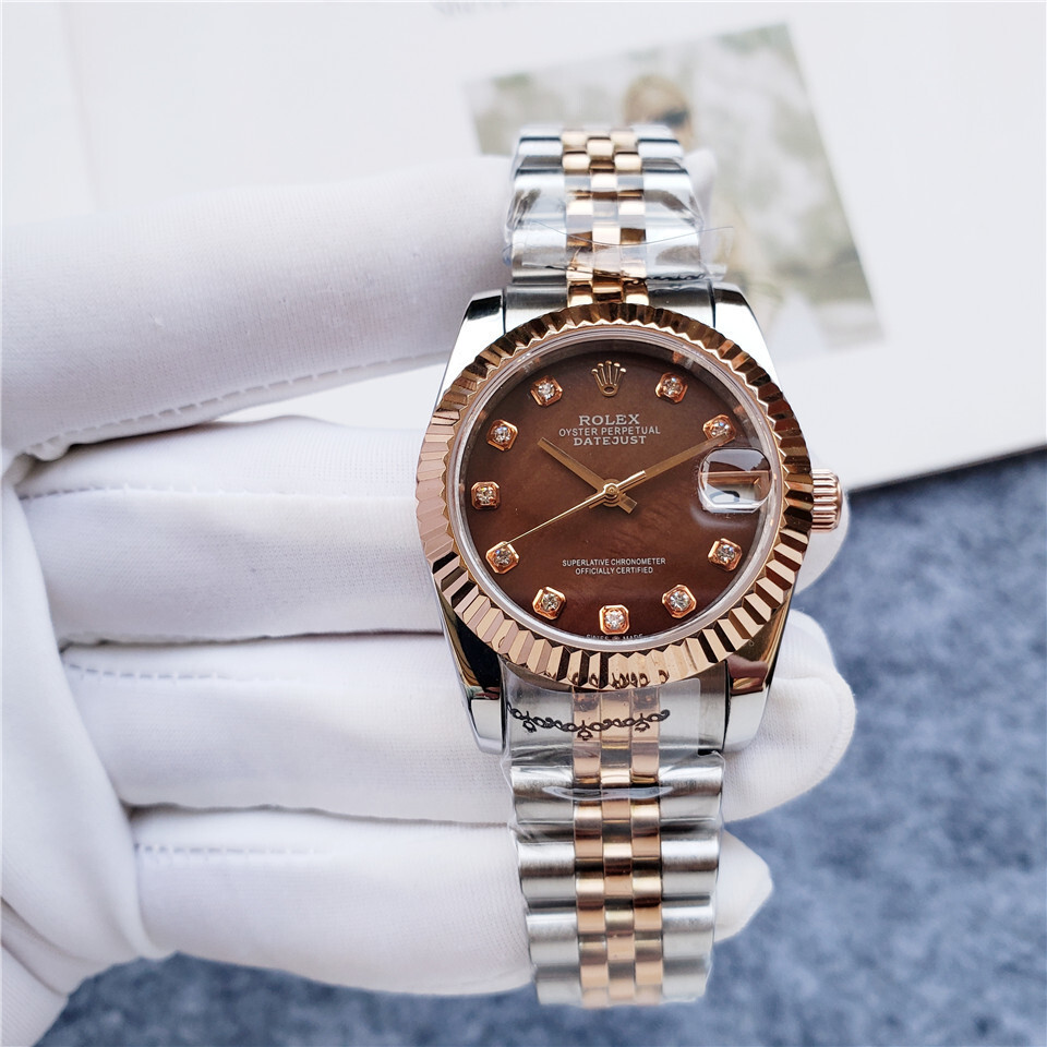 Women's Automatic Mechanical Watch 904L Stainless Steel31mm-RLX253