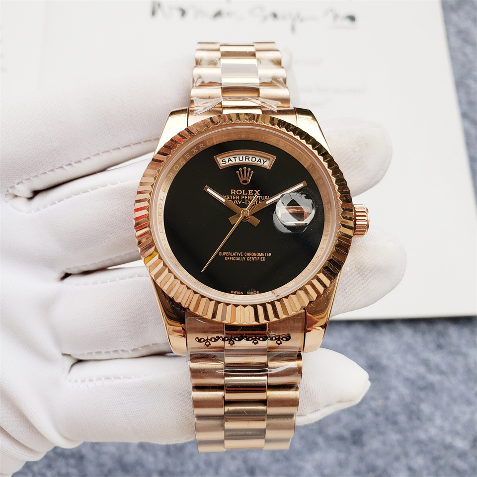 Men's automatic mechanical watch 904L - stainless steel material - 36-40mm - RLX318